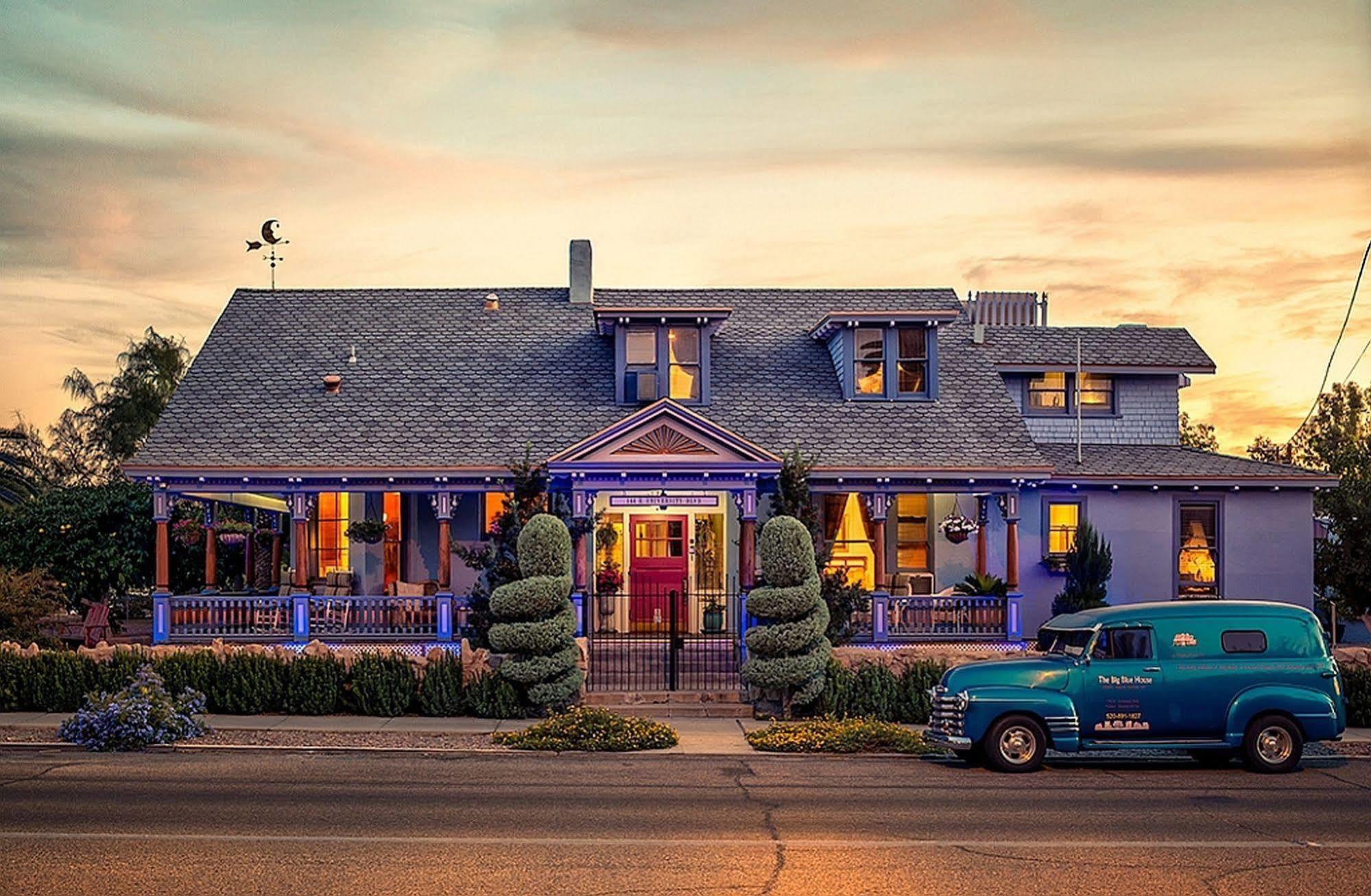 The Big Blue House Inn Boutique Hotel Tucson Exterior foto
